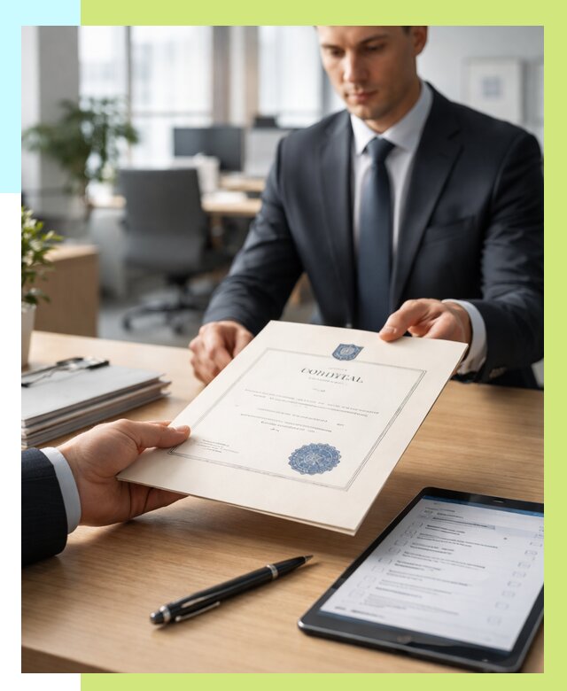 Сертификат ISO 30301 в Мысках от 35501 р. | Алешин-Мси - под ключ